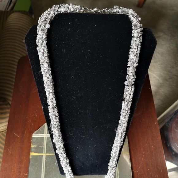 Amazing Bling Necklace/Belt 35" Long 100's of Rhin - Picture 1 of 8
